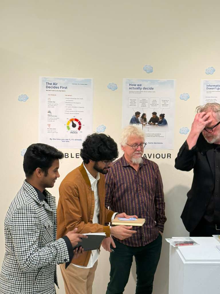 AroundUs exhibition photograph: marking what resonates.